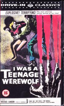 I Was A Teenage Werewolf (VHS)