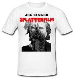 Jeg Elsker Splatterfilm T-Shirt