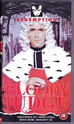 The Bloody Judge (VHS)